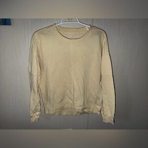 Woman’s long sleeve yellow shirt - used